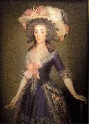 Francisco de Goya Maria Josefa de la Soledad, Countess of Benavente, Duchess of Osuna oil painting artist